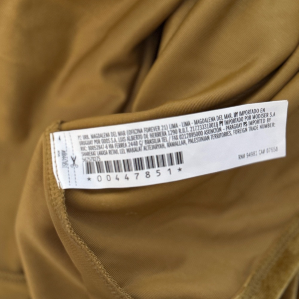 Forever 21 Mustard Long Sleeve Dress - Picture 7 of 7